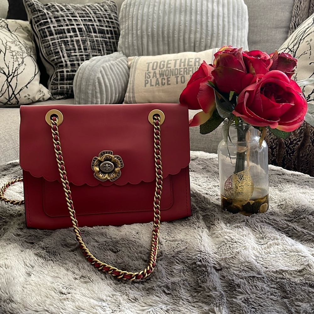 Coach Tea Rose Bag